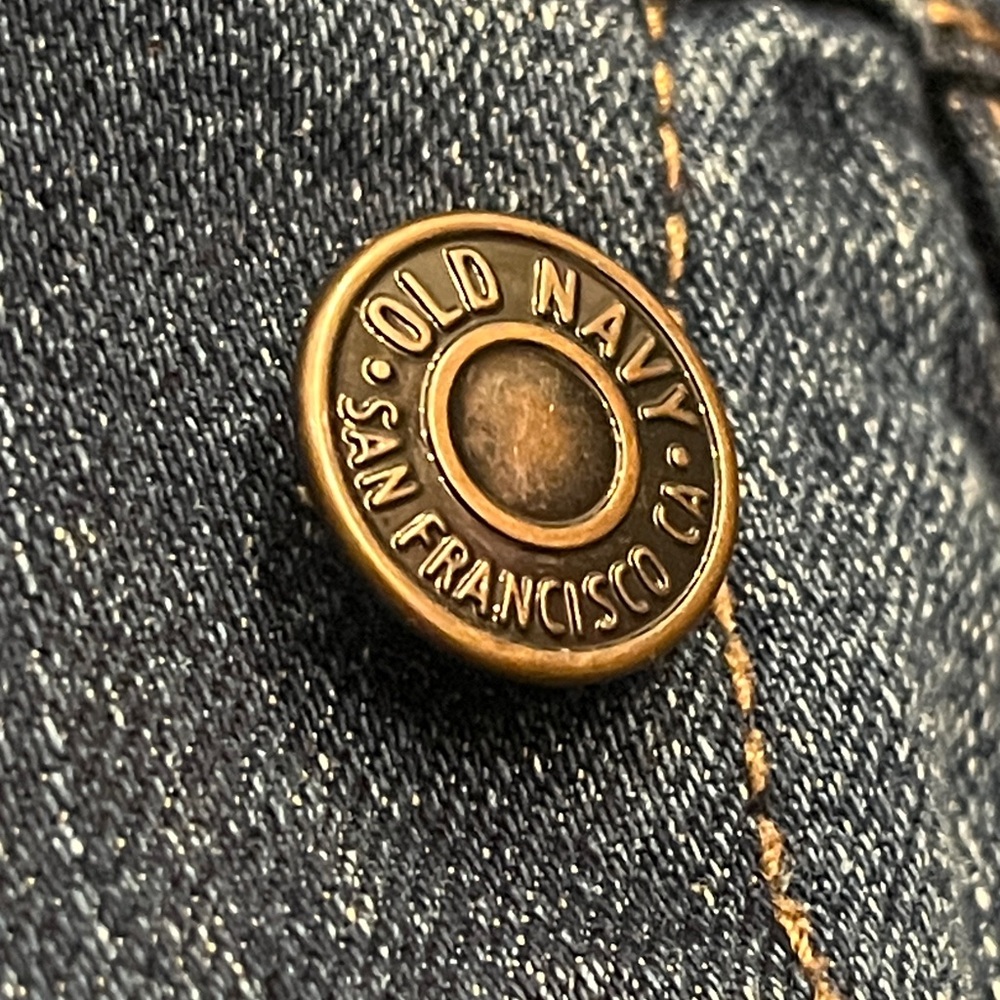 Old Navy Dark Blue Denim Jacket - Picture 7 of 14